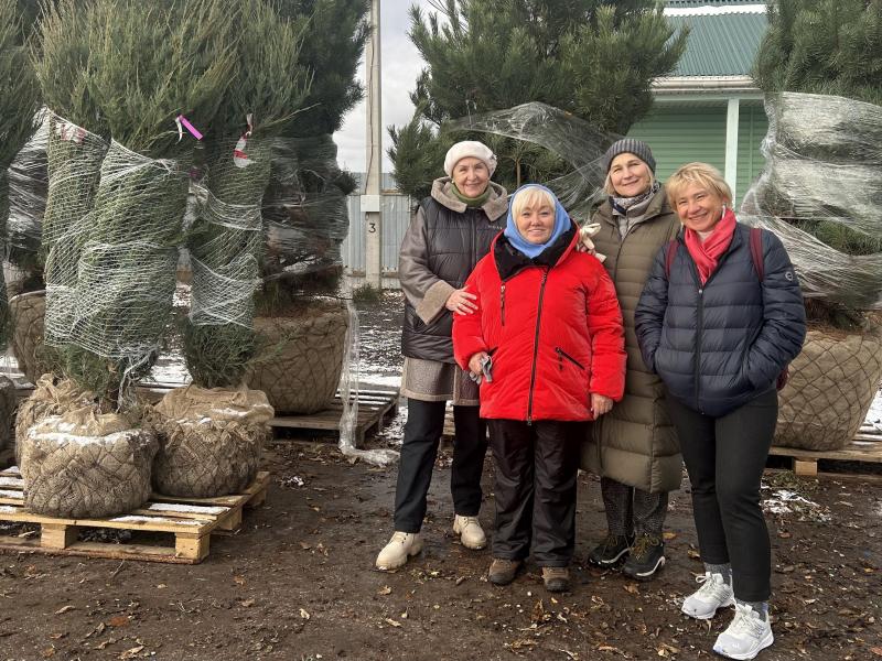 В гостях питомник "Вашутино"